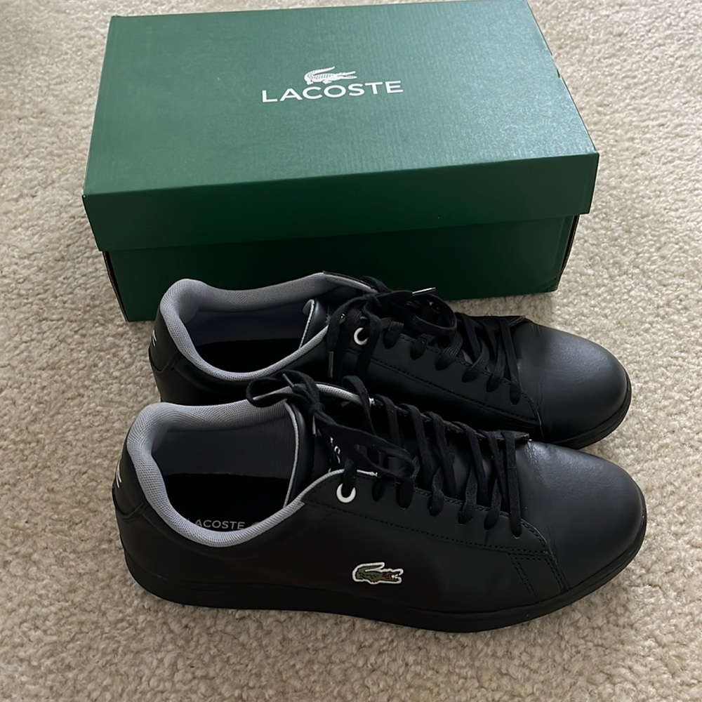 Mens Lacoste Black sneakers